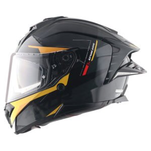 Axor Brutale Kryptic Dual Spoiler Helmet (Black Yellow)