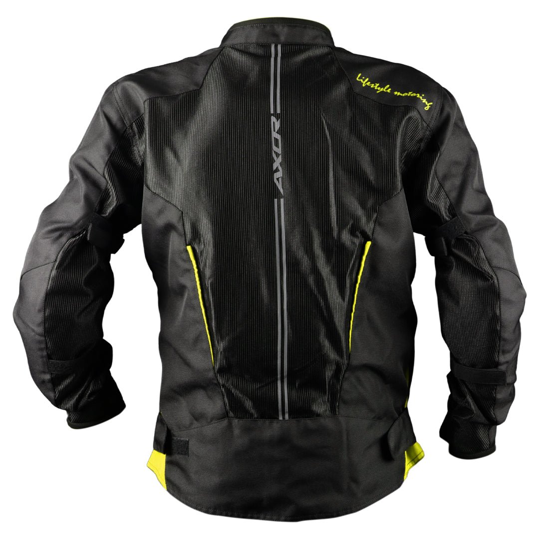 Axor Drift Jacket (Black Neon Yellow) - Image 3