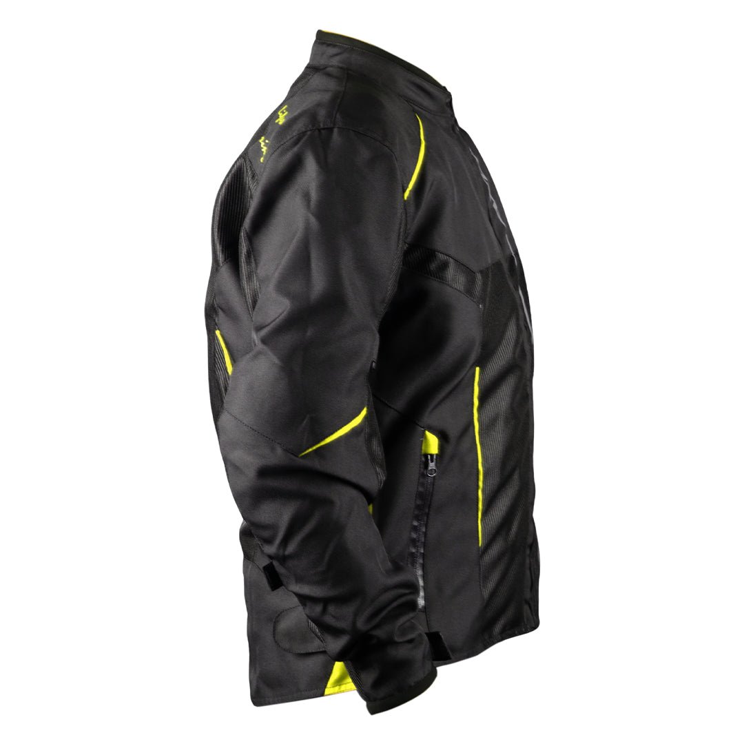 Axor Drift Jacket (Black Neon Yellow) - Image 4