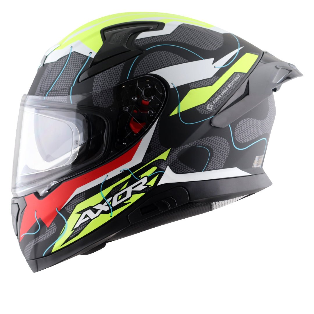 Apex Dynamo Helmet (Dull Black Neon Yellow) - Image 3
