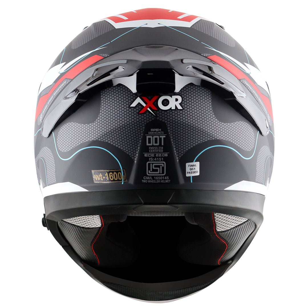Apex Dynamo Helmet (Dull Black Red) - Image 5