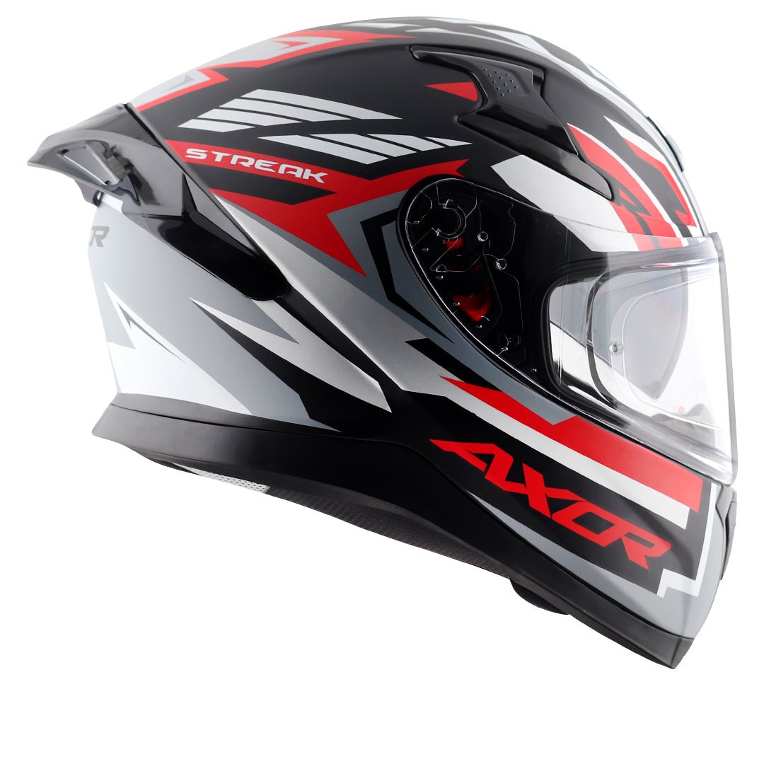 Apex Streak Helmet (Dull Black Red) - Image 5