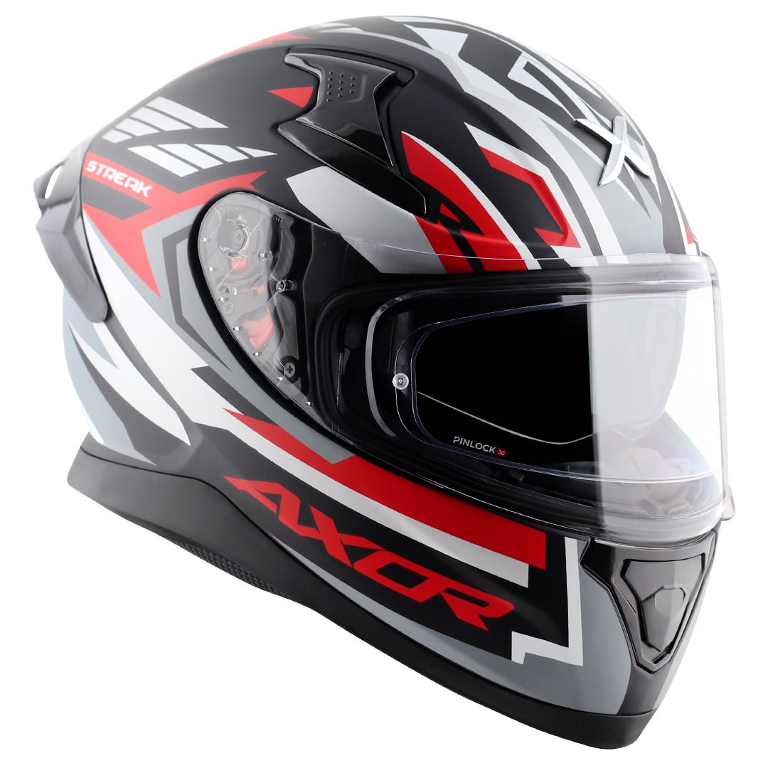 Apex Streak Helmet (Dull Black Red) - Image 4