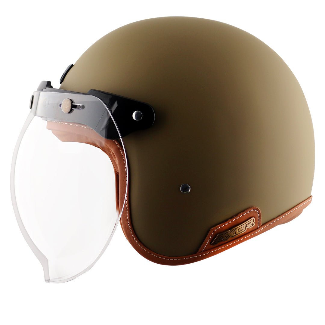 Axor Retro Jet Helmet (Dull Desert Storm) - Image 3