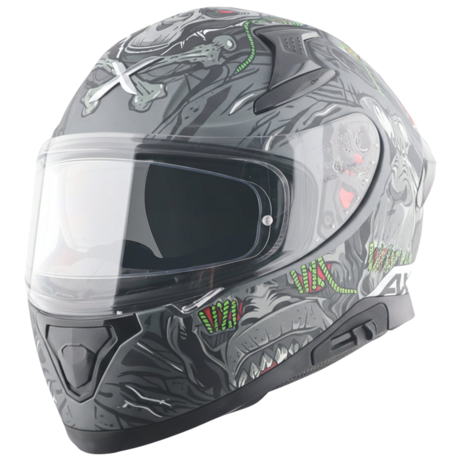Apex Ascetic Helmet (Dull Stone Black Grey) - Image 2