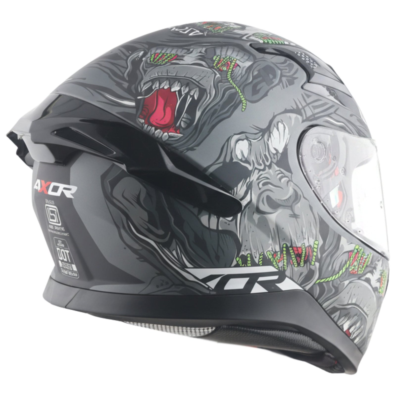 Apex Ascetic Helmet (Dull Stone Black Grey) - Image 6