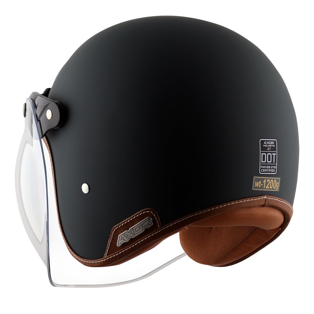 Axor Retro Jet Helmet (Dull Slate) - Image 4