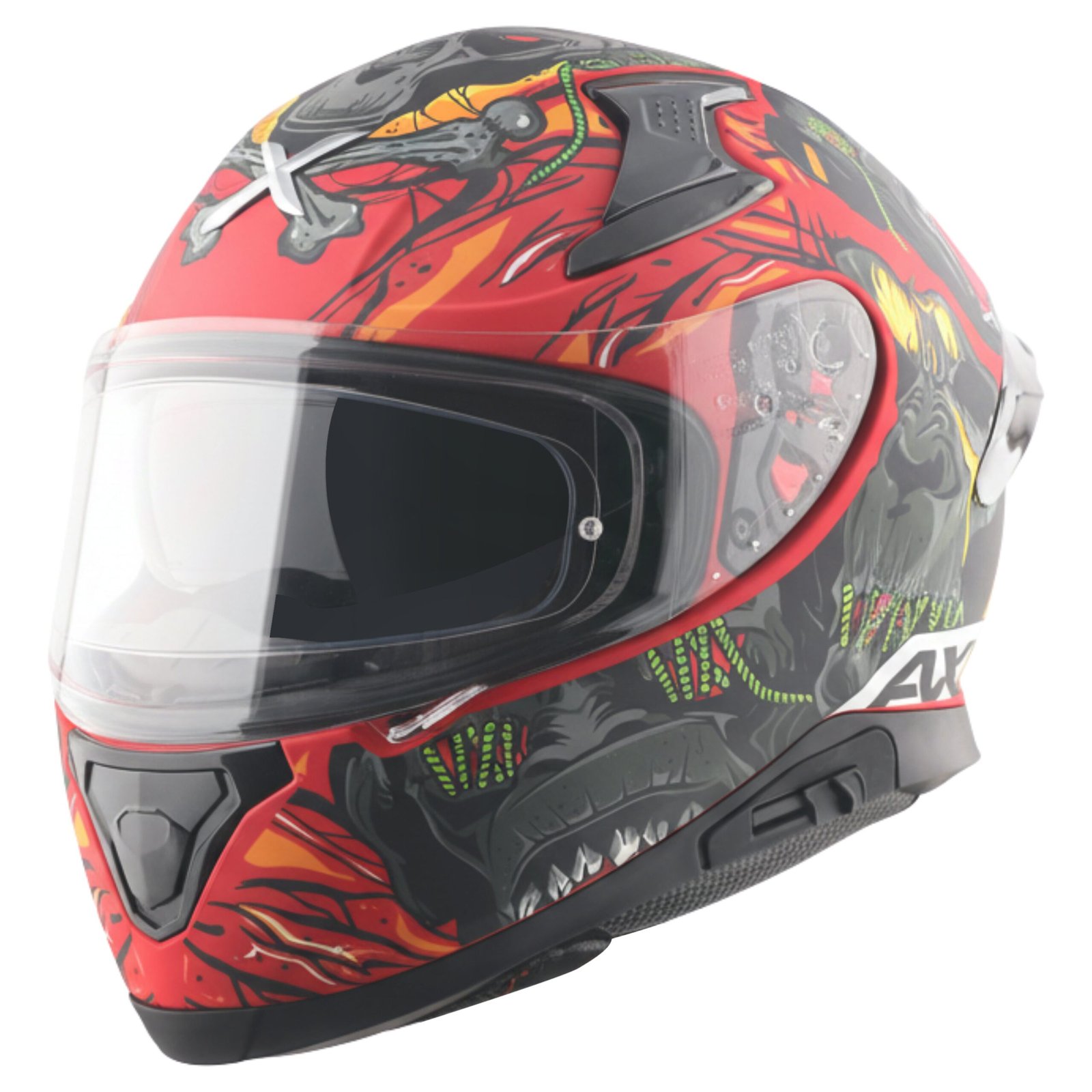 Apex Ascetic Helmet (Dull Red Grey) - Image 2