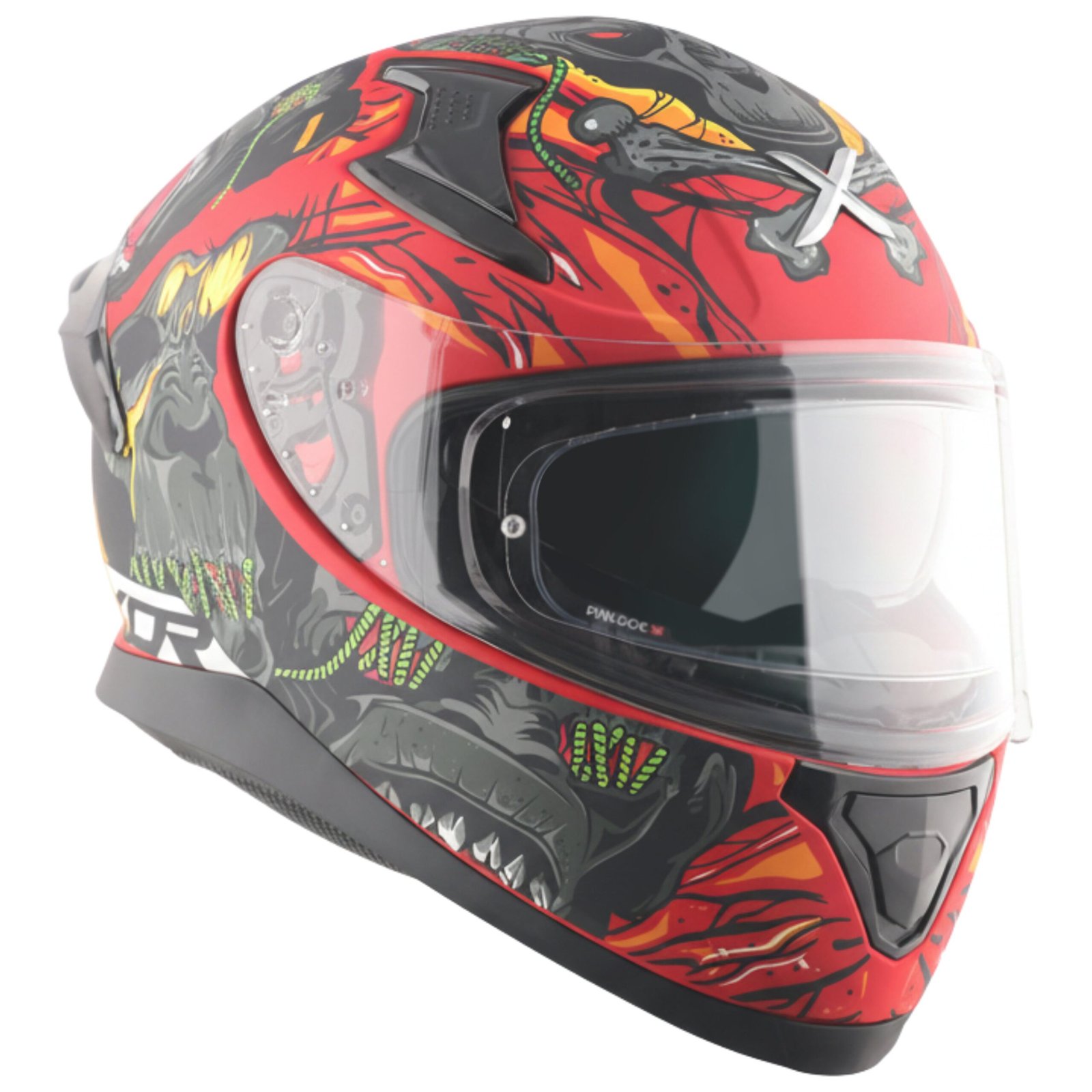 Apex Ascetic Helmet (Dull Red Grey) - Image 4