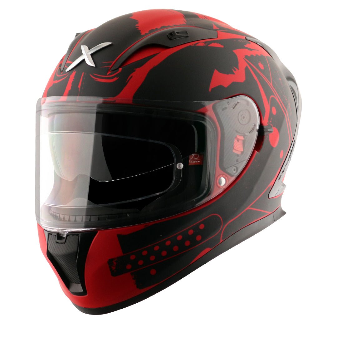 Street Dc Batman Helmet (Dull Red Black) - Image 2
