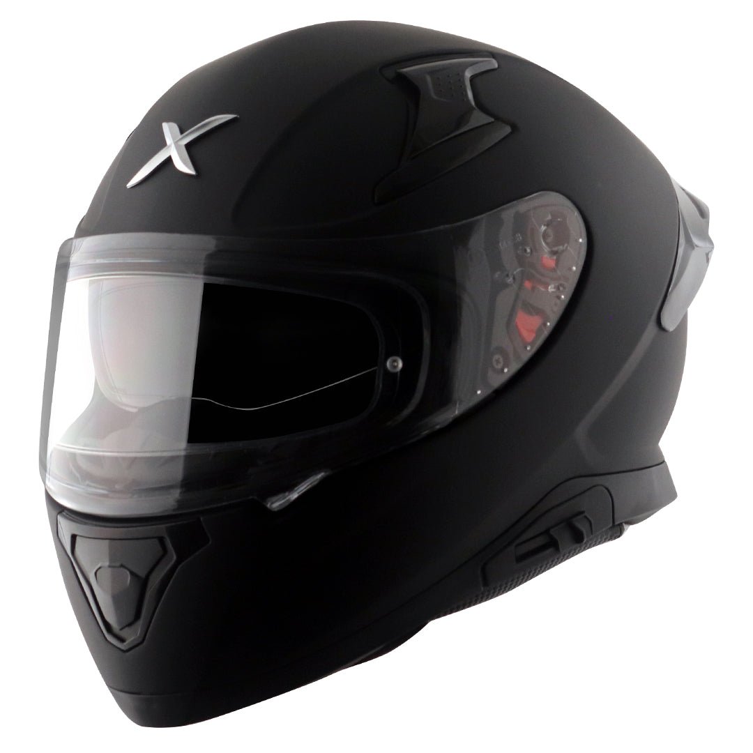 Apex Solid Color Helmet (Dull Black) - Image 2