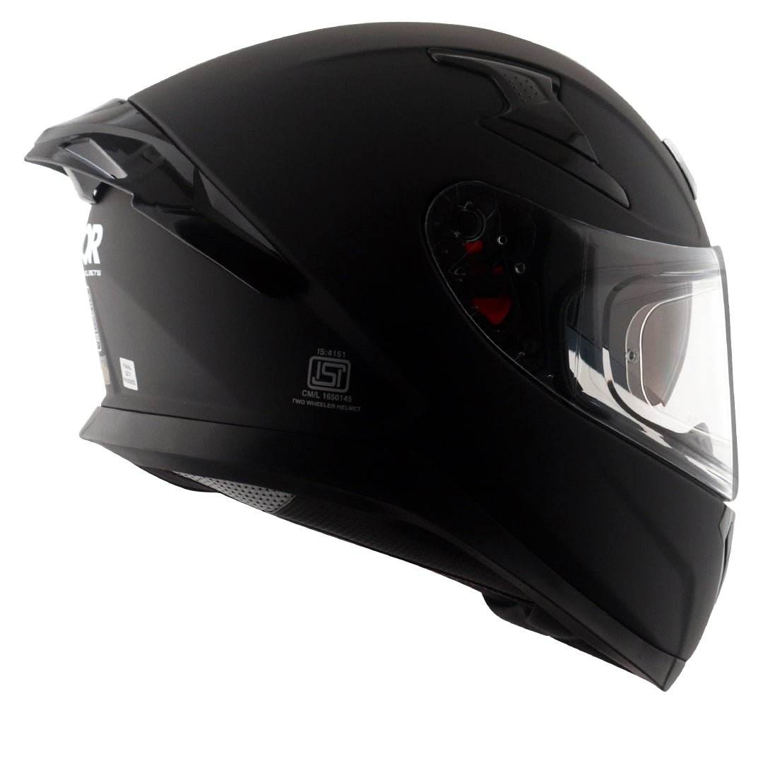 Apex Solid Color Helmet (Dull Black) - Image 5