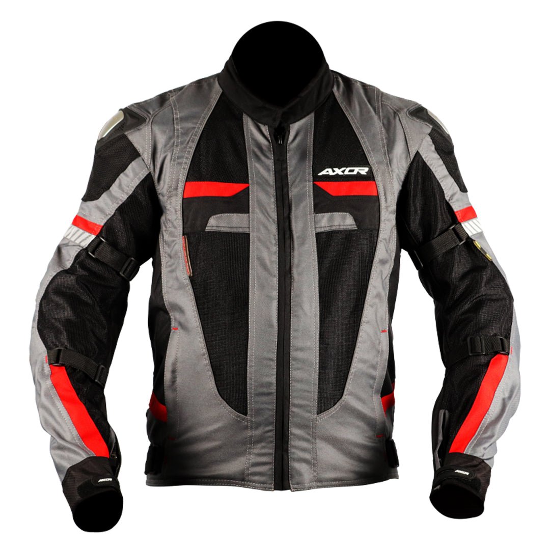 Axor Falcon Jacket (Black Red) - Image 2