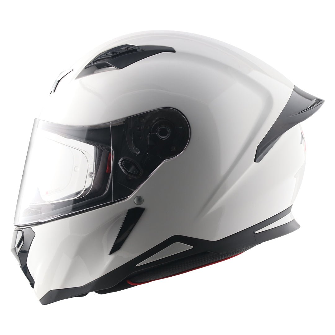 Hunter Solid Colors Helmet (Pearl White)