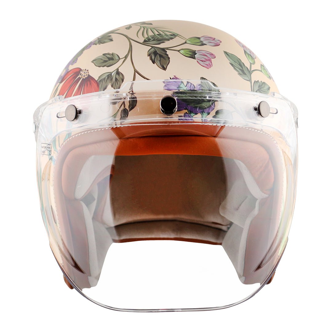 Axor Retro Jet Ibiza Women'S Helmet (Beige) - Image 2