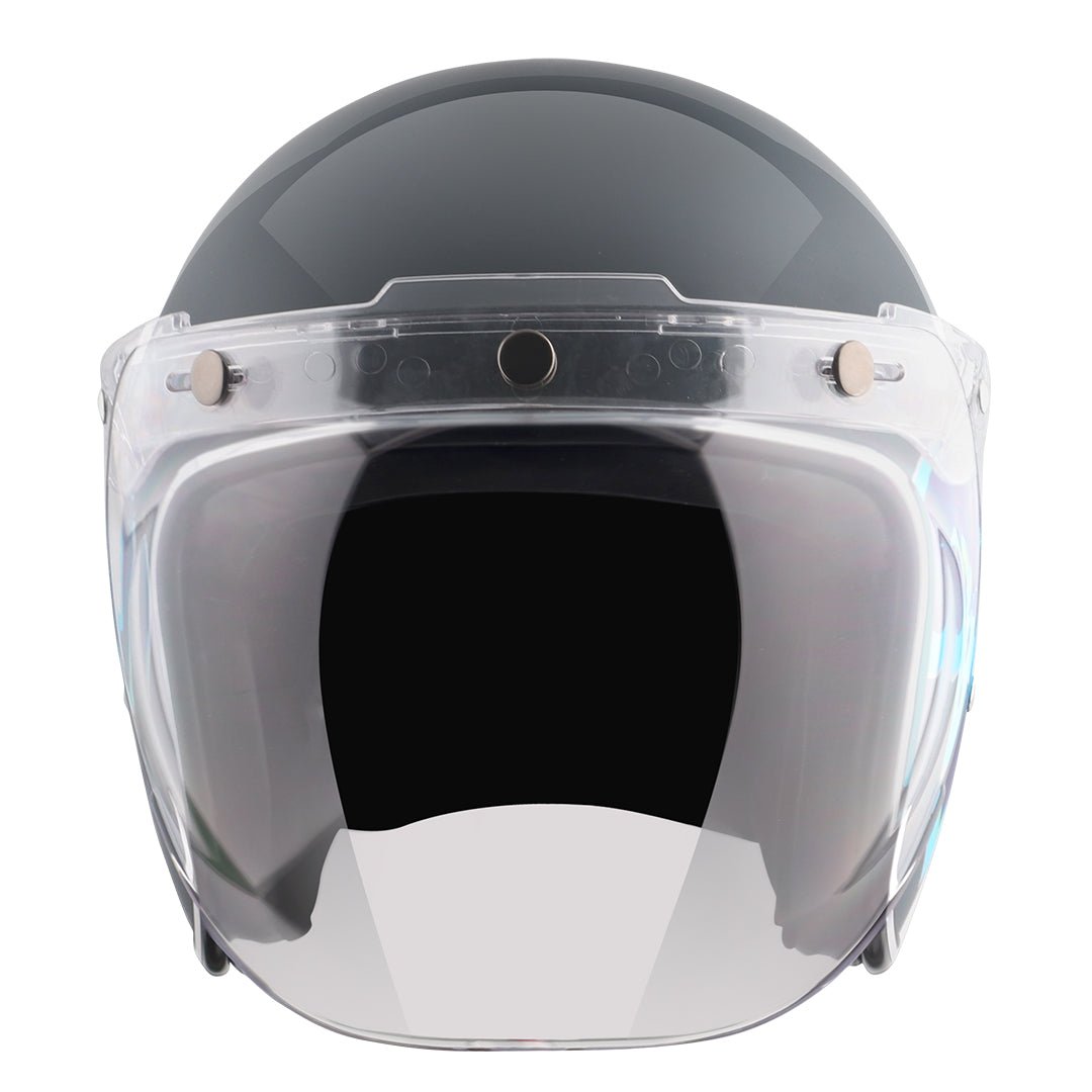 AXOR Retro Jet Sportz C13 Helmet (Slate Blue) - Image 2