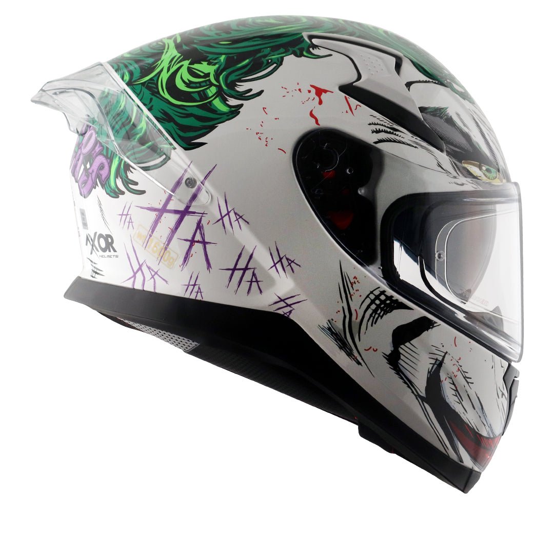 Apex Dc Joker Helmet (White Green) - Image 5