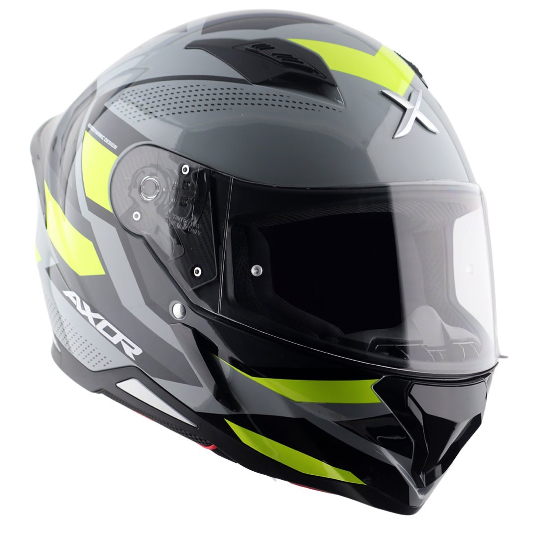 Hunter Cornet Helmet (Nardo Grey Neon Yellow) - Image 4