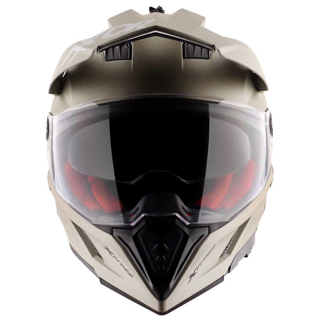X-Cross Dual Visor Helmet (Nickel) - Image 3