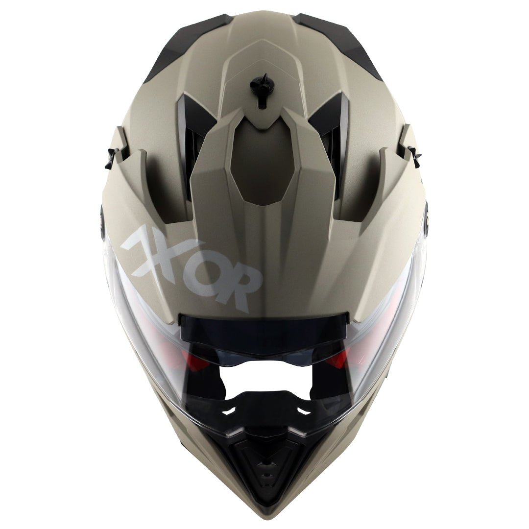 X-Cross Dual Visor Helmet (Nickel) - Image 10