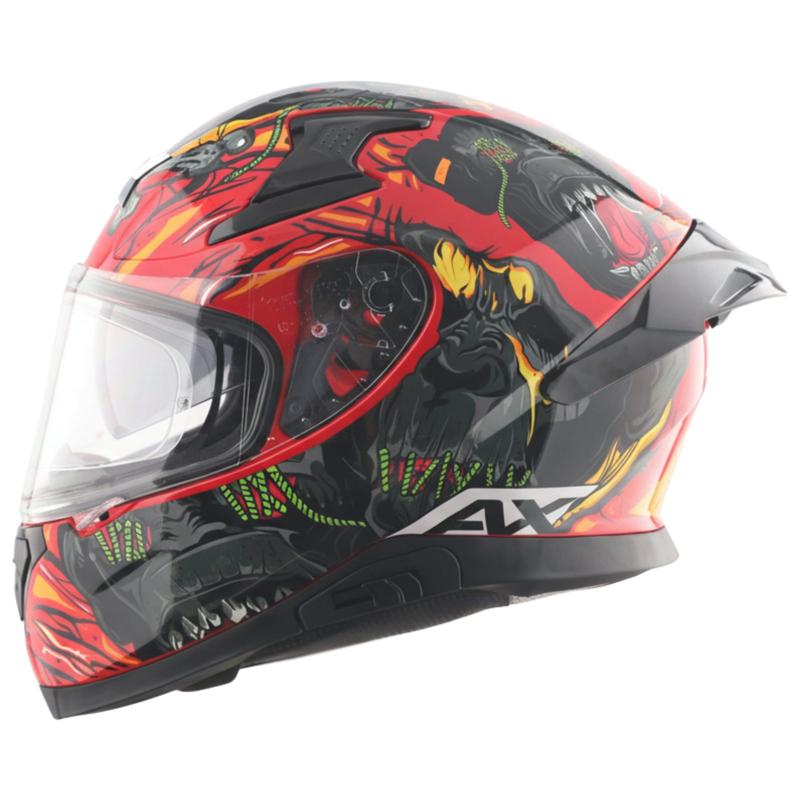 Apex Ascetic Helmet (Red Grey)