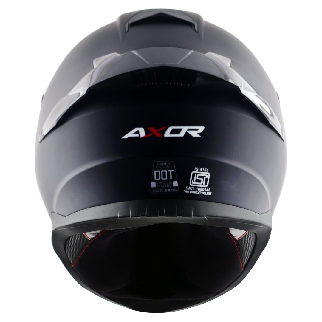 Saber Single Colors Helmet (Dull Black) - Image 10