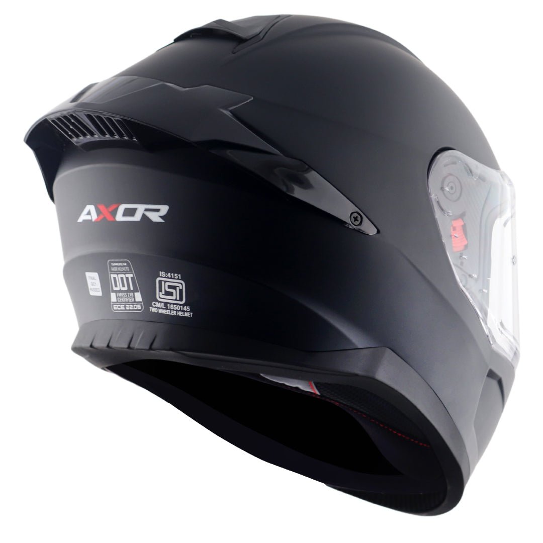 Saber Single Colors Helmet (Dull Black) - Image 11