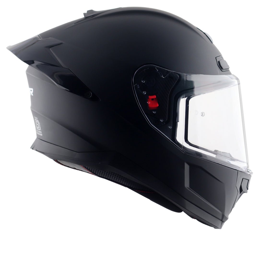 Saber Single Colors Helmet (Dull Black) - Image 12