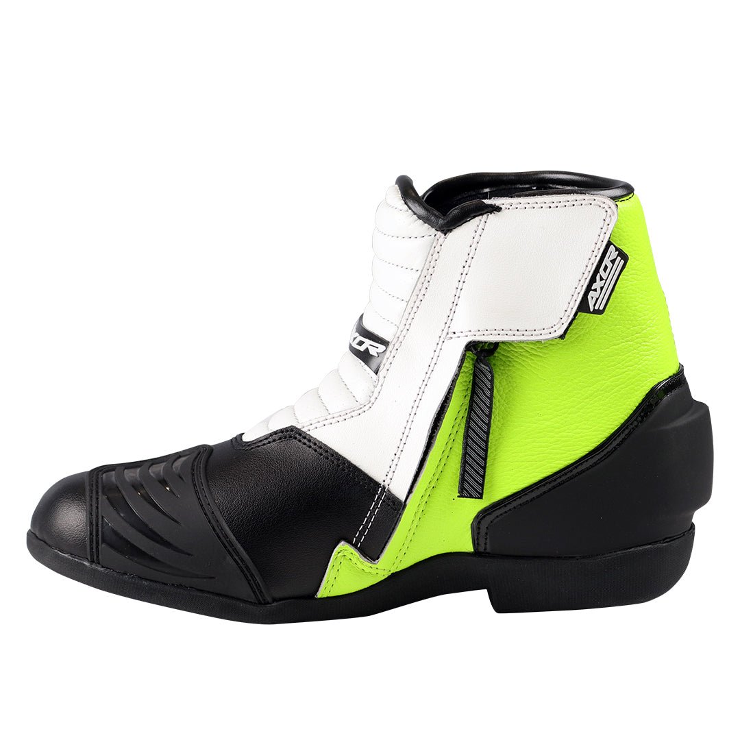 Axor Slicks Riding Boots (Black Neon Green) - Image 4