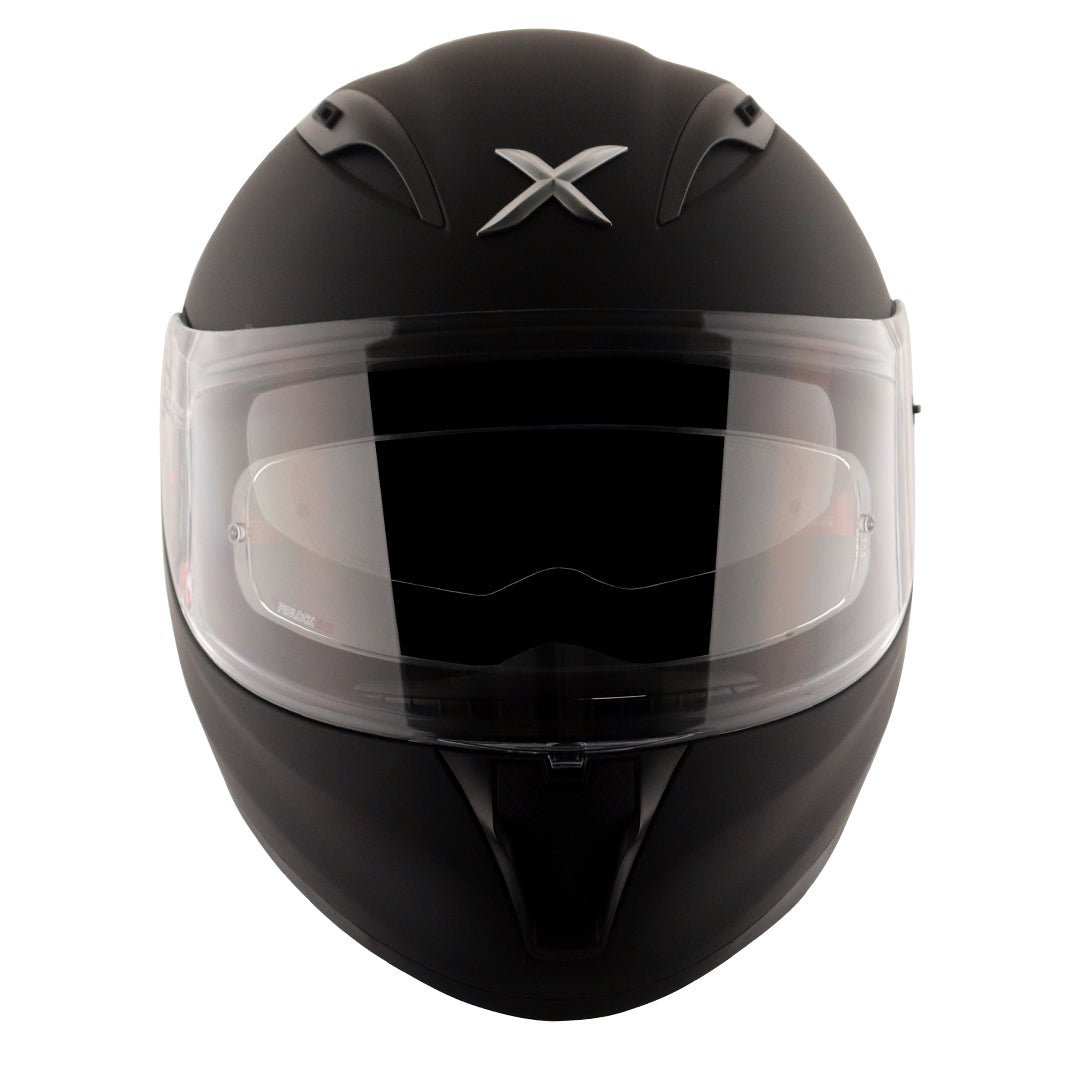 Street Solid Black Helmet (Dull Black) - Image 3