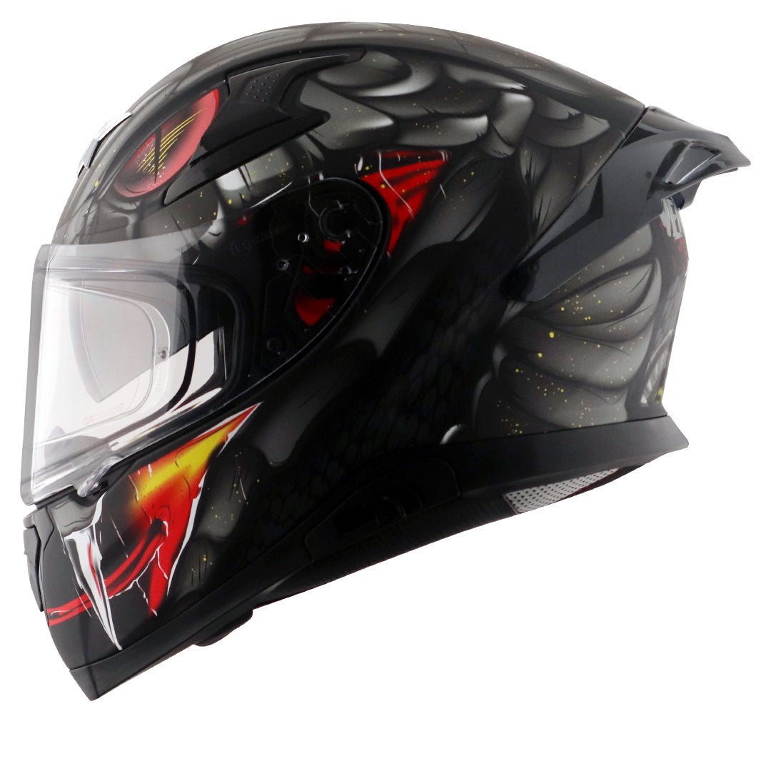 Apex Venomous Helmet (Dull Black Grey)
