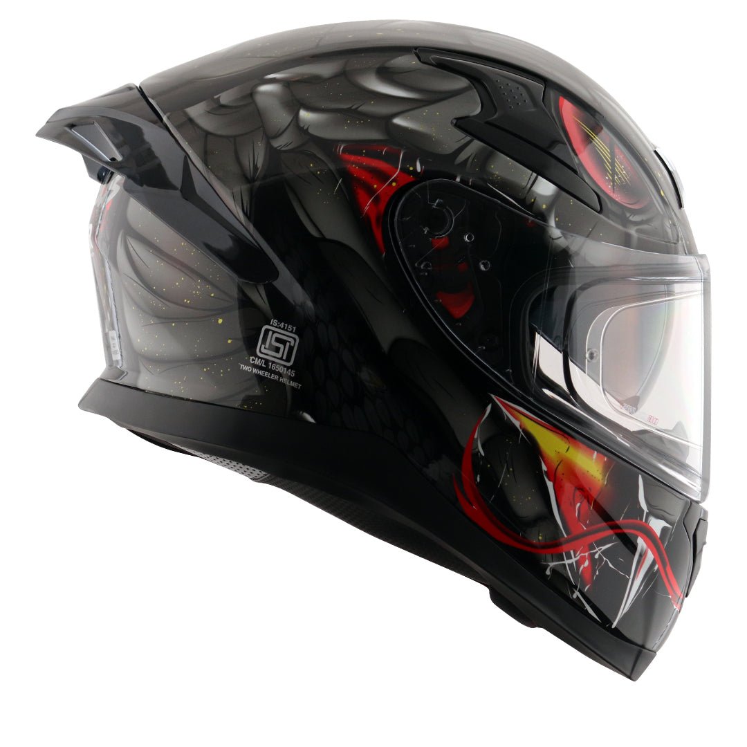 Apex Venomous Helmet (Black Grey) - Image 5