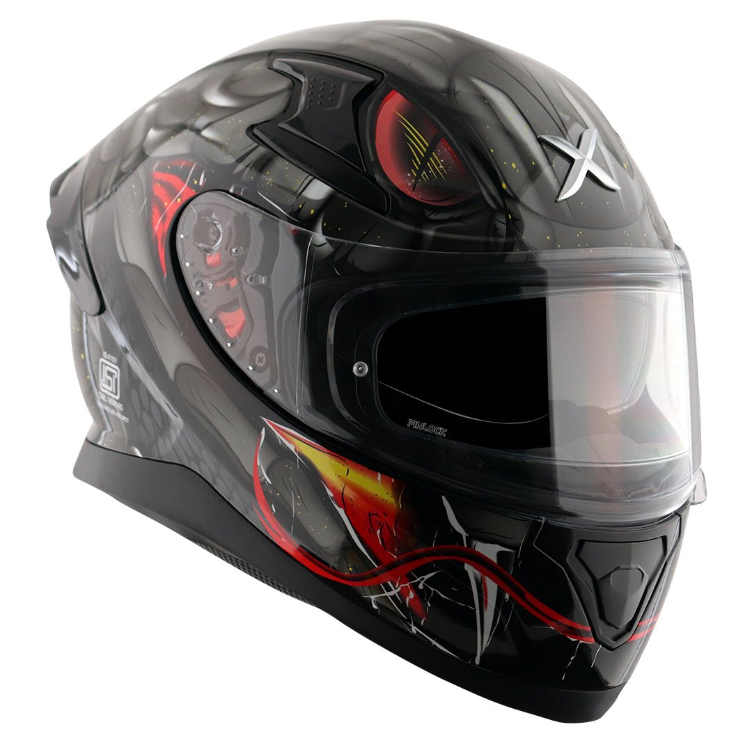 Apex Venomous Helmet (Black Grey) - Image 4