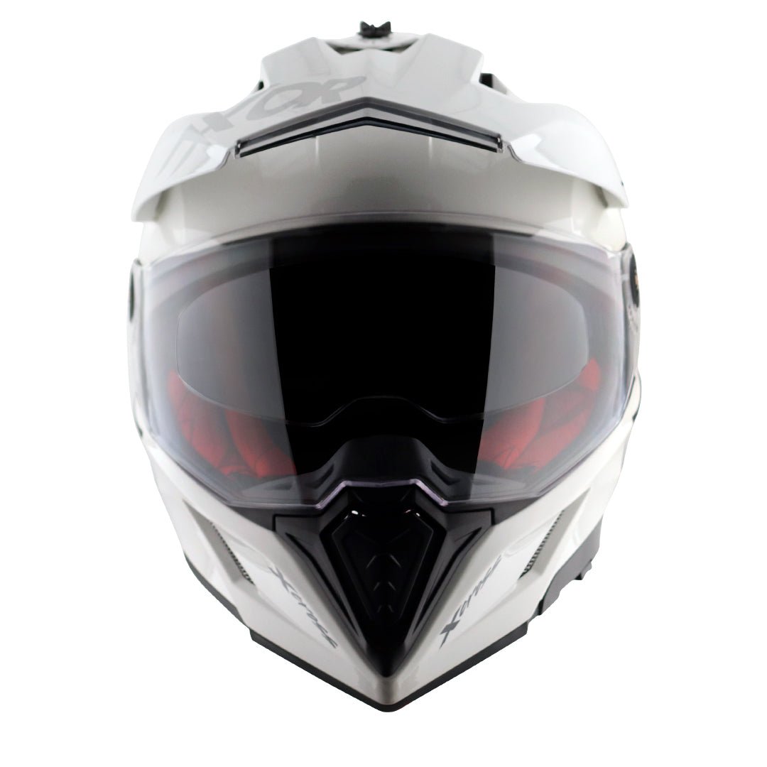X-Cross Dual Visor Helmet (White) - Image 3