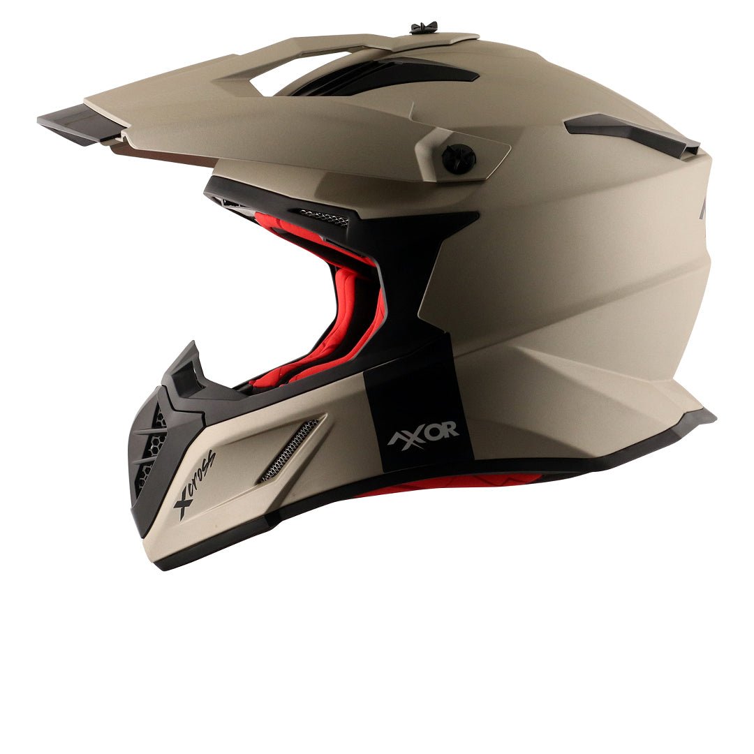 X-Cross Single Color Helmet (Nickel) - Image 3