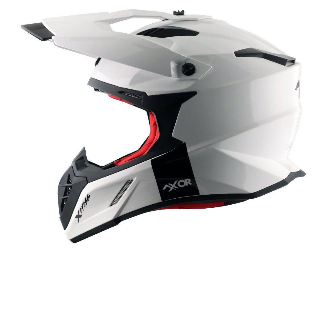 X-Cross Single Color Helmet (White) - Image 3