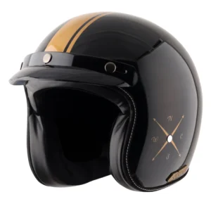 AXOR Retro Jet Euro Globe Helmet (Black)