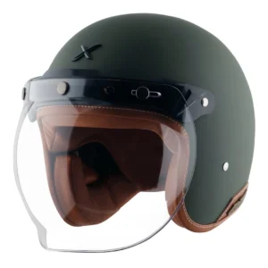 AXOR RETRO JET LEATHER DULL BATTLE GREEN