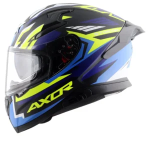 Apex Streak Helmet (Dull Black Blue)