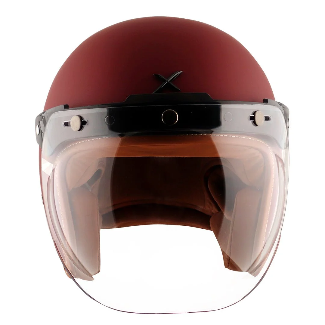AXOR RETRO JET LEATHER DULL CHESTNUT RED - Image 2