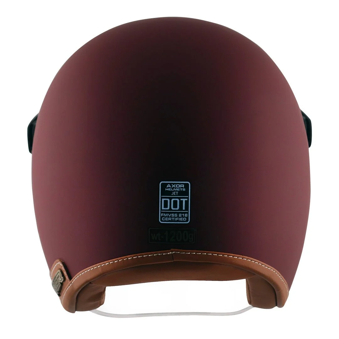 AXOR RETRO JET LEATHER DULL CHESTNUT RED - Image 5