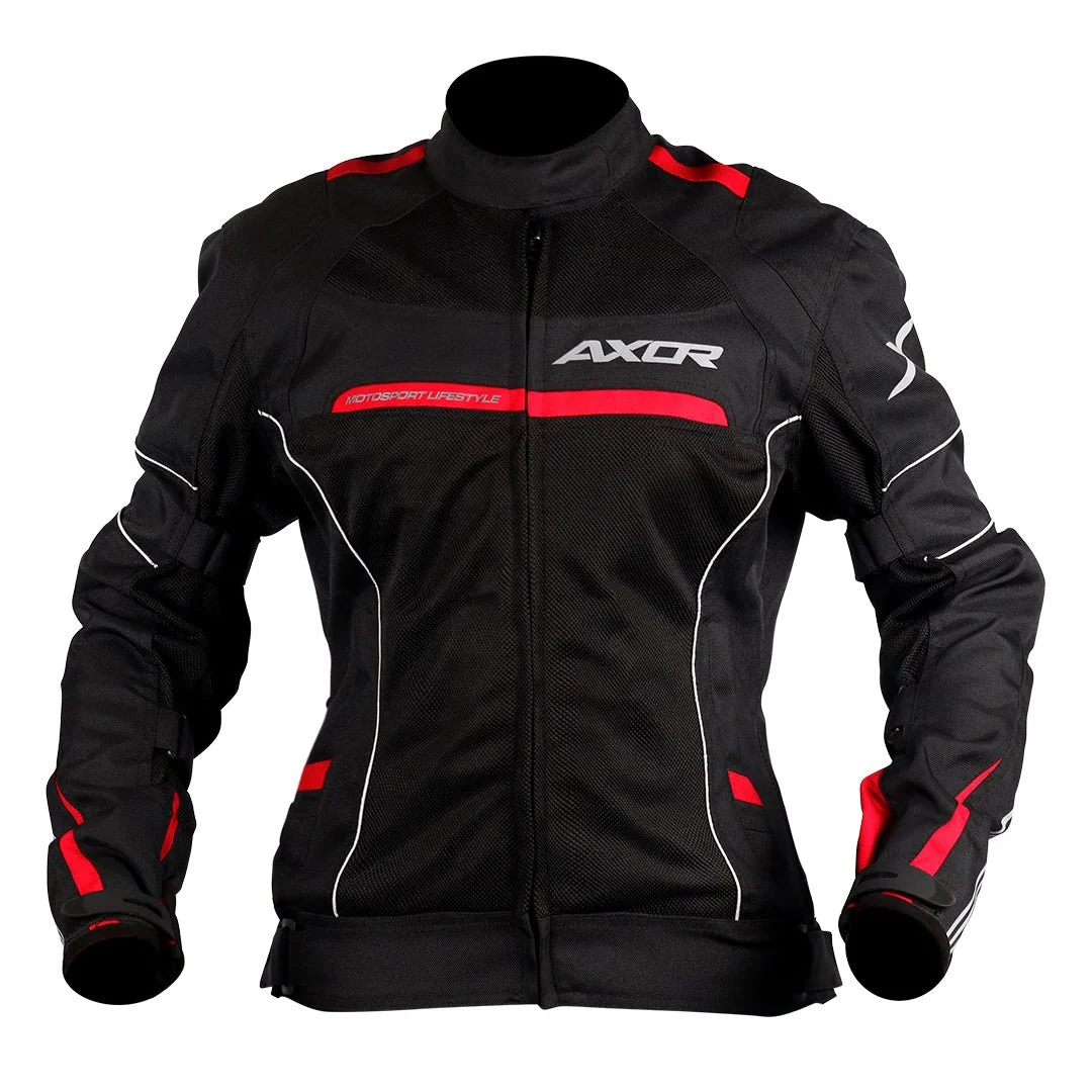 AXOR JACKET DIVA BLACK / RED - Image 4
