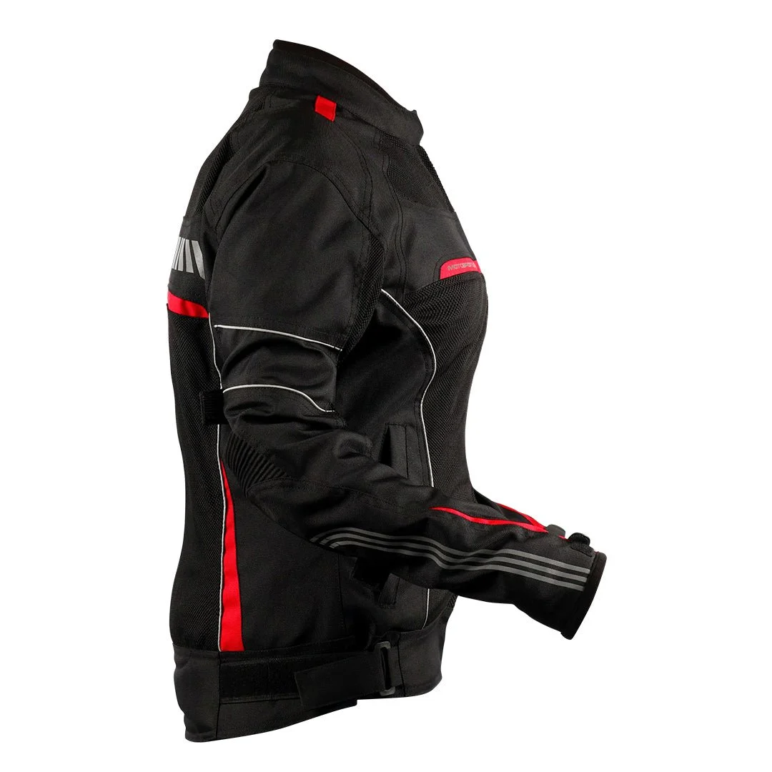 AXOR JACKET DIVA BLACK / RED - Image 3
