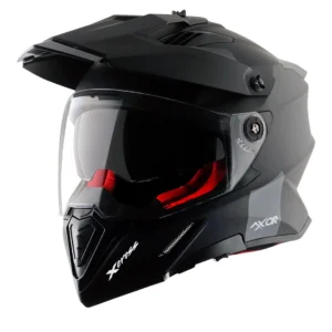 X-Cross Dual Visor Helmet (Dull Black)