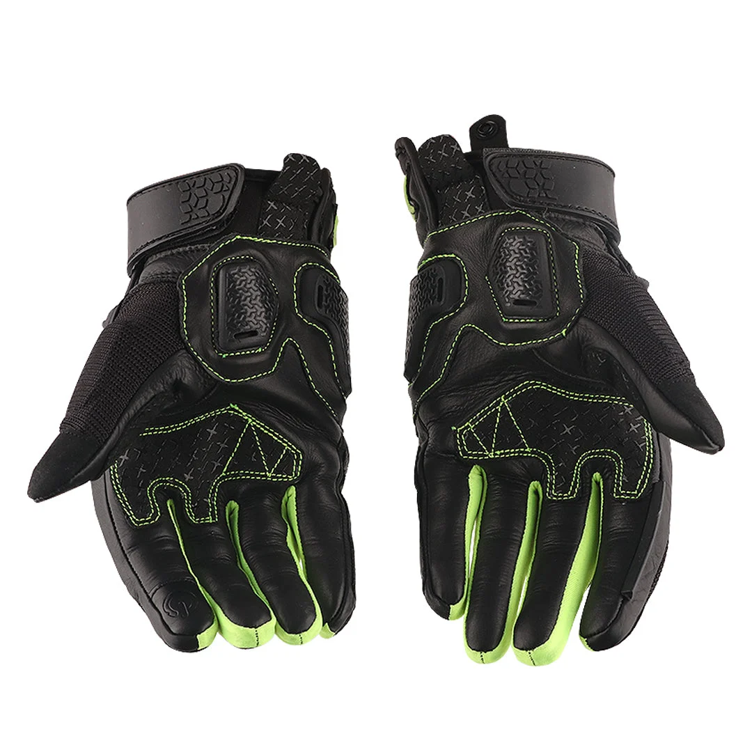 AXOR GLOVES VIPER BLACK NEON GREEN - Image 4